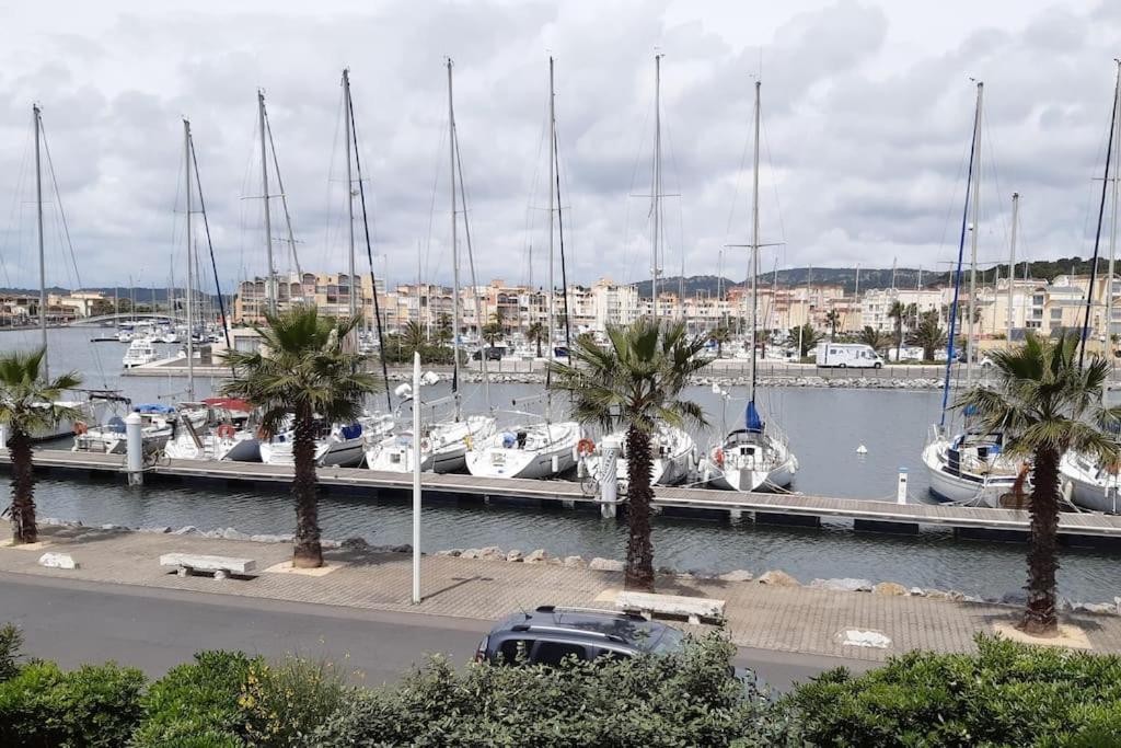 Appart. Calme 5 Pers Vue Sur Le Port De Gruissan Zewnętrze zdjęcie